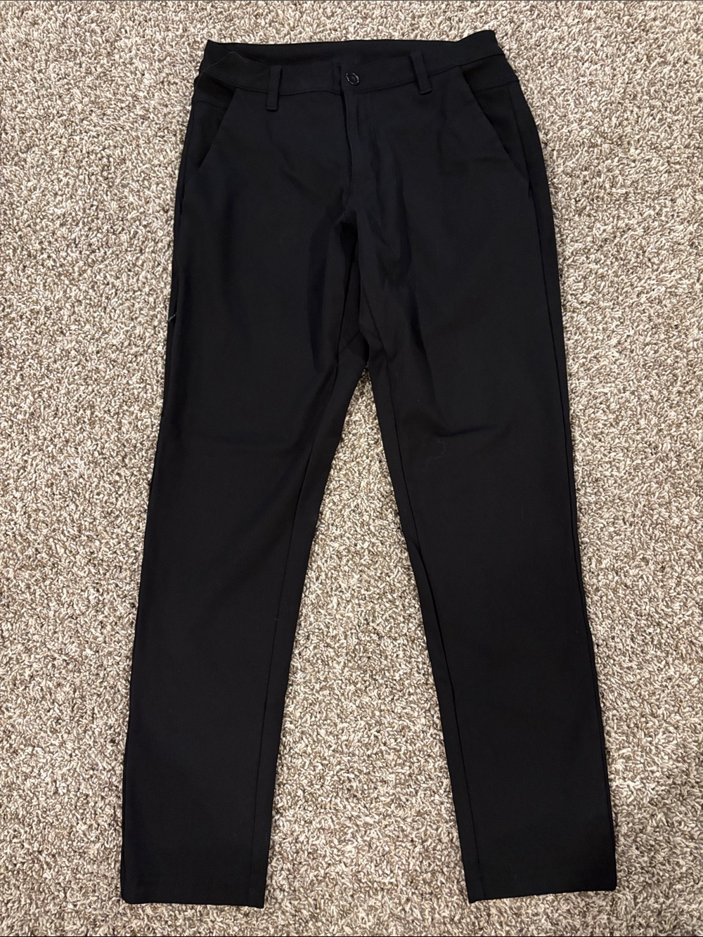 BYLT Men's Black Everyday Pant 2.0 Slim fit
